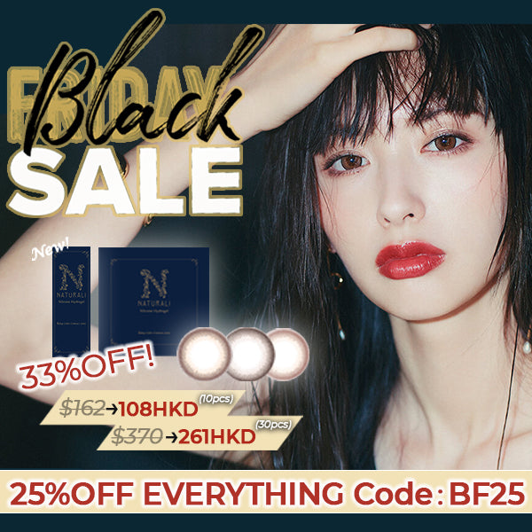 BLACK FRIDAY Sale 25% OFF Sitewide + New Silicone Hydrogel series special price!