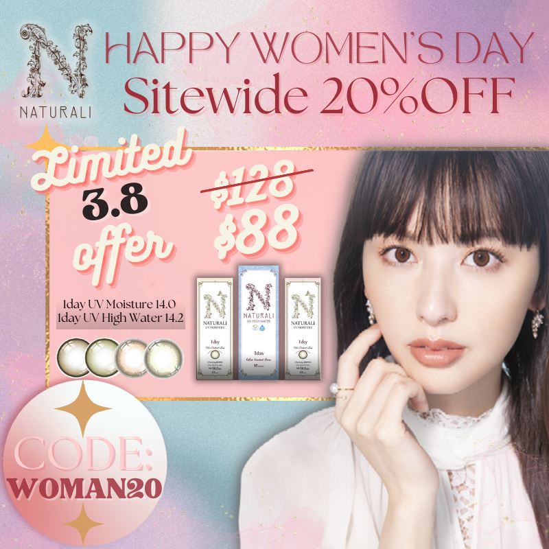 Women's Day Sale 20% OFF SITEWIDE